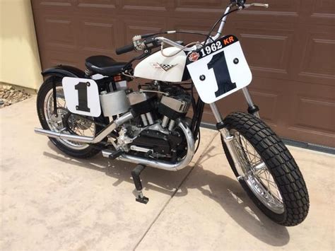 Last year saw a thrilling flat track debut at remington park in oklahoma city, oklahoma. Bonhams : 1962 Harley-Davidson KR750 Flat Track Racer ...