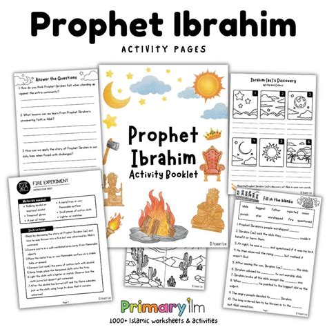 The Story Of Ibrahim As With Worksheets Primary Ilm