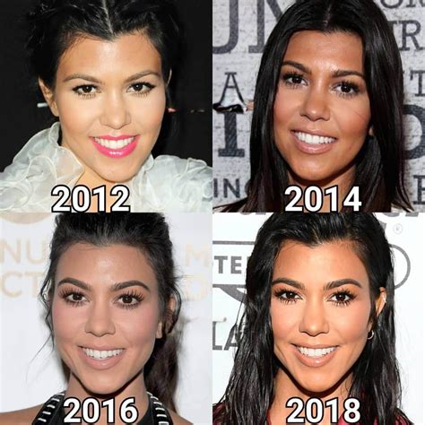Kourtney Kardashian 2012 2018 Yılları Arası Değişimi 2020 Kourtney