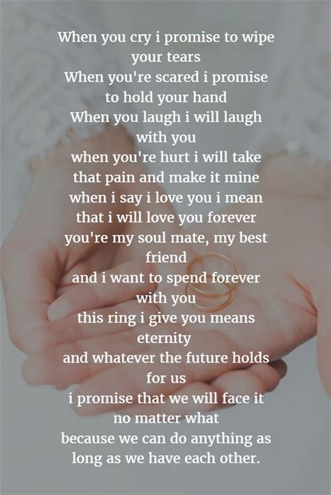 Each of these wedding vows examples is personal and loving. 22 Examples About How to Write Personalized Wedding Vows ...