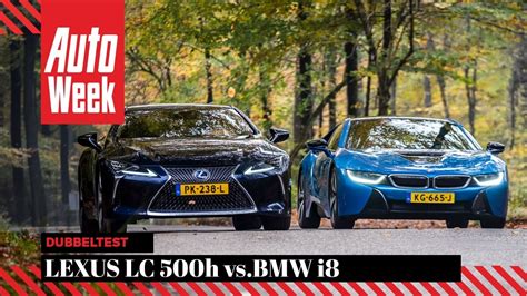 How does the lexus lc 500 hold up vs the aston martin db11 v12 coupe on the amci track test? BMW i8 vs Lexus LC 500h - AutoWeek Dubbeltest - YouTube