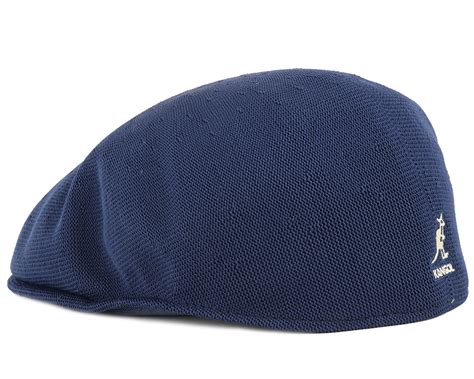 Tropic 504 Navy Flat Cap Kangol Caps Uk