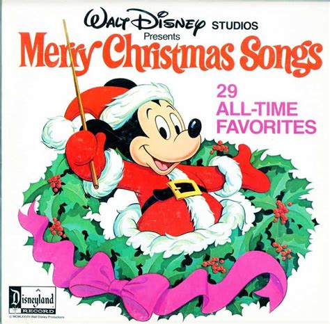 Cd Disney Merry Christmas Songs 29 All Time Favorites Merry