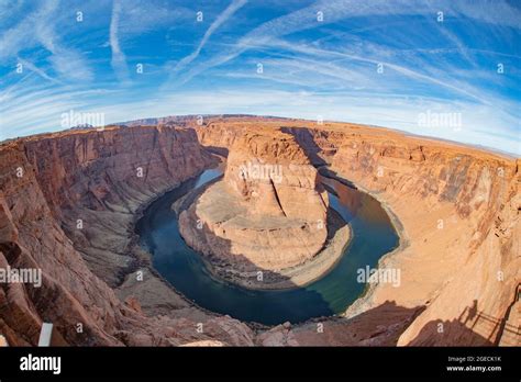 Horseshoe Bend With Colorado River Near Page Arizona Day Trip From