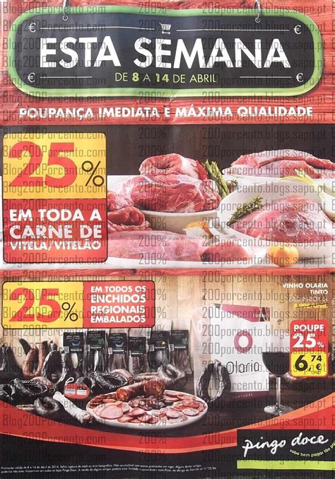 Pingo doce para mim o melhor dos supermercados, sempre com grandes promoções. Antevisão Novo Folheto Pingo Doce - de 8 a 14 de Abril - BricoPoupar