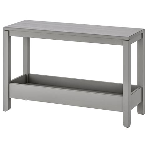 Coffee tables end tables & side tables console tables & sofa tables a small end or side table can have a large impact on convenience as well as home décor. HAVSTA Console table - gray - IKEA