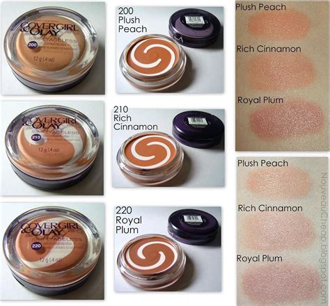 Review: CoverGirl Simply Ageless Sculpting Blushes (three shades ...