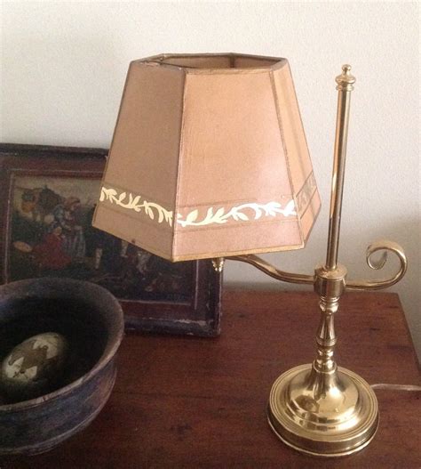 Vintage Solid Brass Table Lamp Classic Design Etsy Brass Table