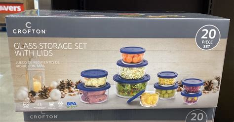 Groeien doen we graag, zeker met gedreven mensen erbij. 20-Piece Glass Storage Set w/ Lids Just $14.99 at ALDI ...