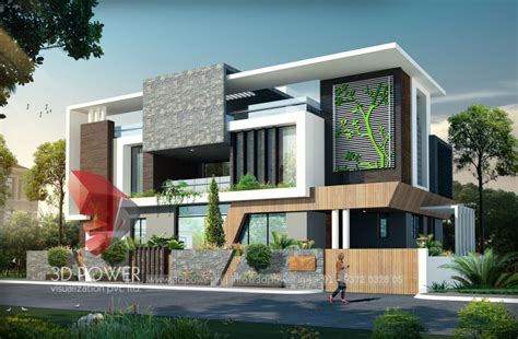 Most of the home design programs are quite complicated and have a bit of a learning curve. Contemporary Villa Elevation | Contemporary House Elevation | 3D Power