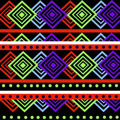Ethnic Tribal Pattern Vector Illustration By African Patterns