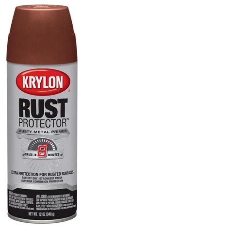 Krylon Kry 12 Oz Rst Prtct Rust Mtl P In The Spray Paint Department At