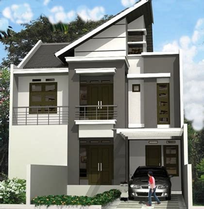 desain model atap rumah minimalis bergaya datar desain rumah minimalis