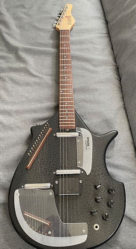 Jerry Jones Electric Sitar Black Gator Style Reverb