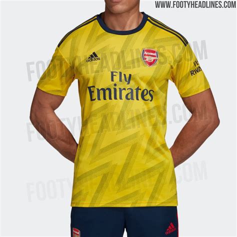 Bruised Banana Adidas Arsenal 19 20 Away Kit Leaked Official