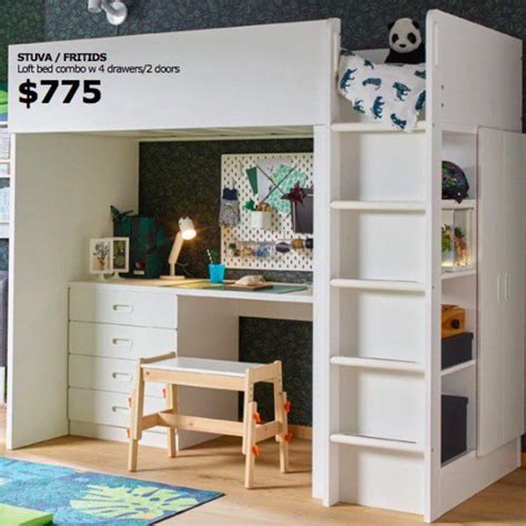 Best 10 mattresses for loft bed (updated 2021). IKEA STUVA/ FRITIDS Loft Bed Combo, Furniture, Beds ...