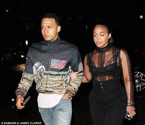 Footballer Memphis Depay treats gf Lori Harvey to ride in ?250k Rolls