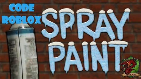Roblox Code ️ Spray Paint April 2024 Alucare
