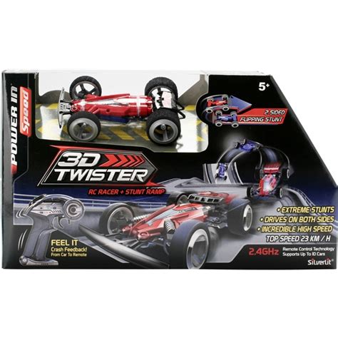 Silverlit 3d Twister Rc Racer Rampe Fjernstyret Silverlit