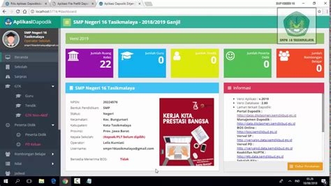 Aplikasi dapodik versi 2021 saat ini tersedia dalam bentuk file installer yang merupakan hasil perbaikan dan pembaruan dari aplikasi versi sebelumnya. Download Aplikasi Dapodik : Dapodikonline Com Panduan Aplikasi Pendidikan Untuk Guru Operator ...