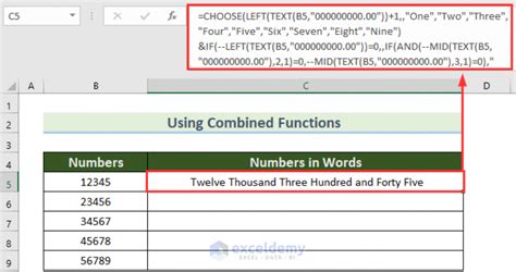 How To Convert Number To Words In Excel 4 Suitable Ways