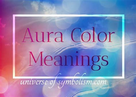 Aura Color Meaning And Aura Definition Your Thoughts Moods And Feelings