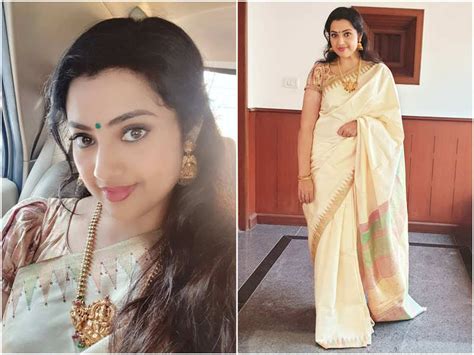 Meena Meena Looks Enchanting In A Traditional Saree In Her Latest Post