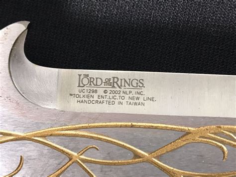 The Lord Of The Rings Hadhafang Sword Of Arwen With Box By United