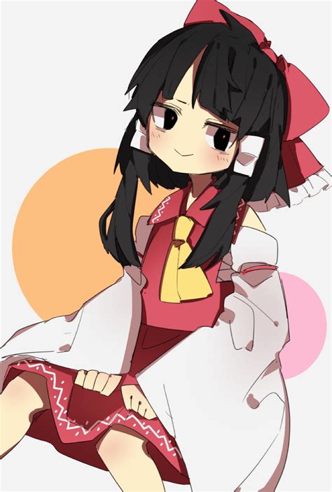 Hakurei Reimu Reimu Hakurei Touhou Image By So Happy 64 2607849