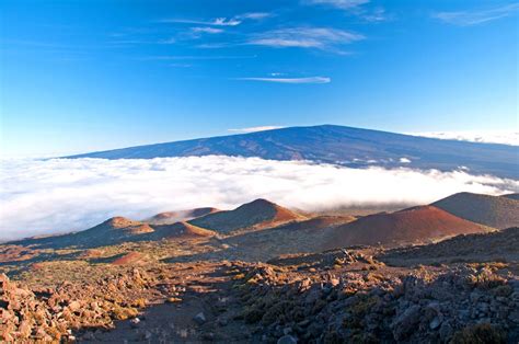 Mauna Loa Big Island Hawaii Island Havajské Ostrovy Mahalocz