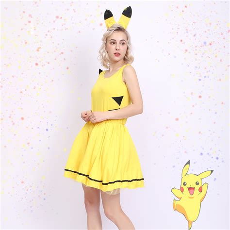 Sexy Pikachu Costume Adult Pikachu Costume