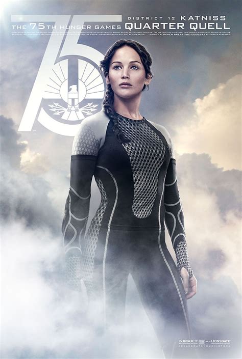 Catching Fire Poster Jennifer Lawrence Strikes A Pose For The Hunger
