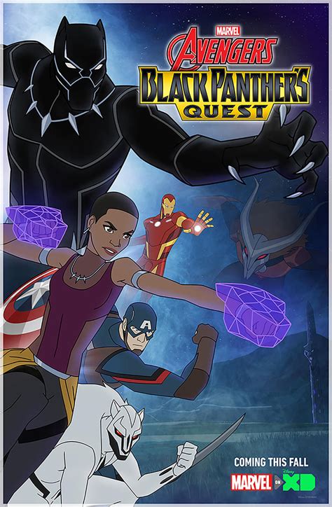 Image Avengers Assemble Black Panthers Quest Marvel Animated