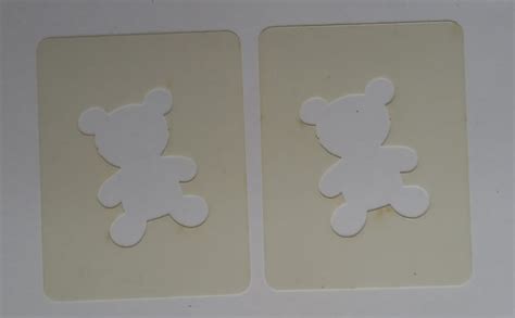 X Teddy Bear Face Painting Stencils For Face Painters Etsy Uk