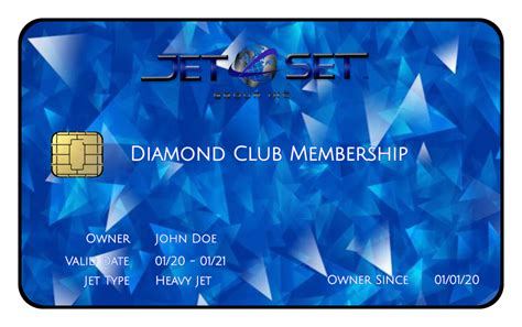 Private Jet Card 25 Hour Jet Membership Diamond Card