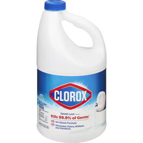 Clorox Bleach Splash Less Blanqueador Selectos