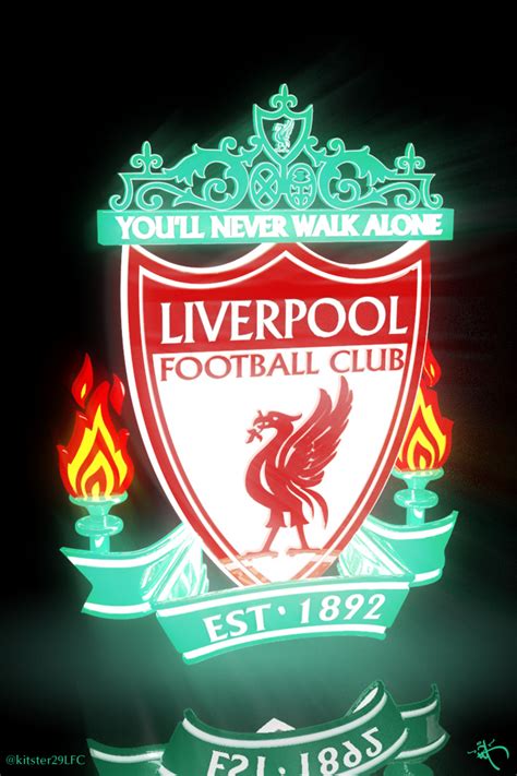 Sports white icon over blue background 25 icon pack. Illuminated Liverpool logo. by kitster29 on DeviantArt