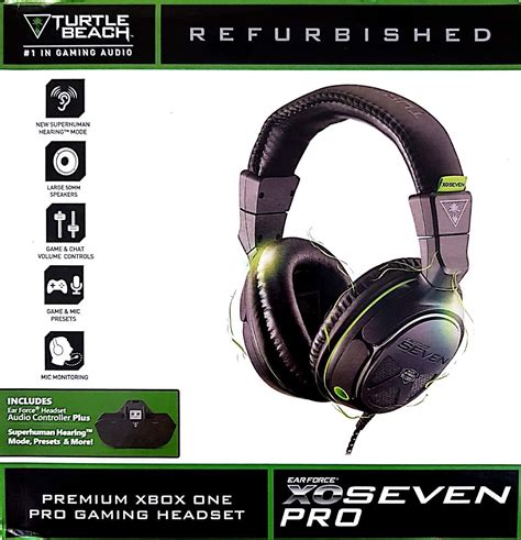 Headset Xbox One Turtle Beach Ear Force Xo Seven Pro Novo R