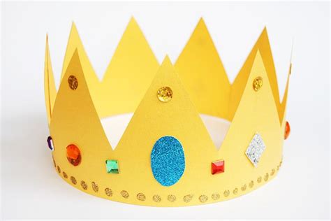 Paper Crown Kids Crafts Fun Craft Ideas Crown