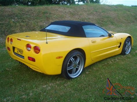 2001 Chevrolet Corvette C5 Convertible V8 Auto Yellow Eu Spec 33000
