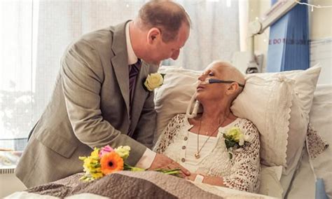 Pictures Show Terminally Ill Bride Getting Married In Hospital Bed