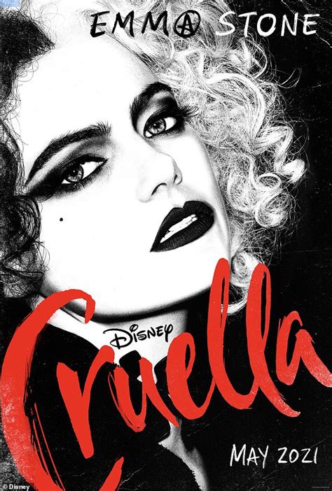 Cruella Is Here The First Poster For The Disney Film Is Shared Showing