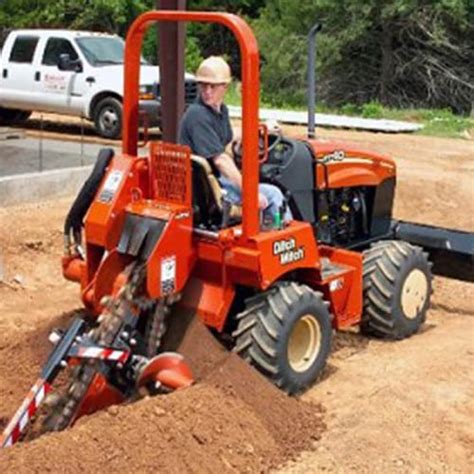Trencher Ride On Rentals Unlimited