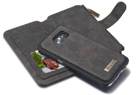 Caseme Samsung Galaxy S7 Edge Vintage Multifunctional Wallet Genuine