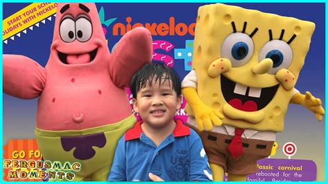 Spongebob Squarepants And Patrick Star Nickelodeon Fiesta Meet And Greet