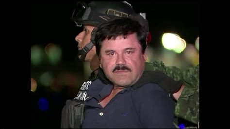 Drug Cartel Leader Joaquin El Chapo Guzman Returned To Mexican Prison