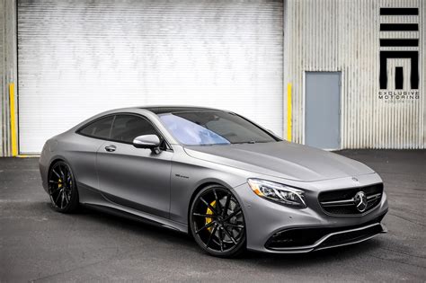 The matte black edition is priced at €303,500 and the matte white edition is priced at $366,400 for the coupe and $379,000 for the roadster. Stealthy Matte Grey Mercedes-Benz S63 AMG Coupe - GTspirit