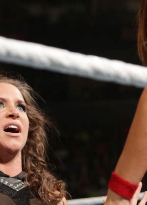 Stephanie Mcmahon In Tight Leather Outfit Gotceleb