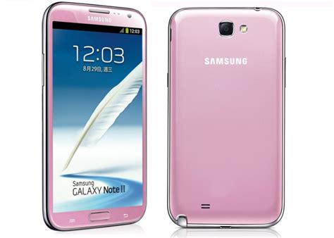 Samsung galaxy note 8 pink. Pink Samsung Galaxy Note II surfaces - The Tech Revolutionist