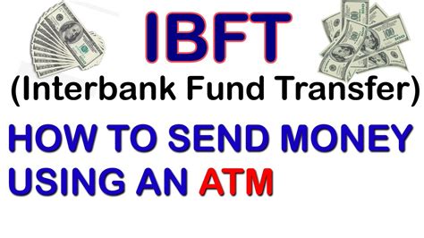 How To Transfer Money Using An Atm Interbank Fund Transfer Youtube